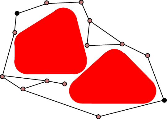 a snapshot of a PRM under construction