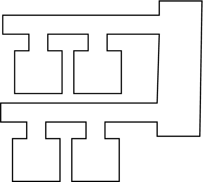a large geometric localization problem